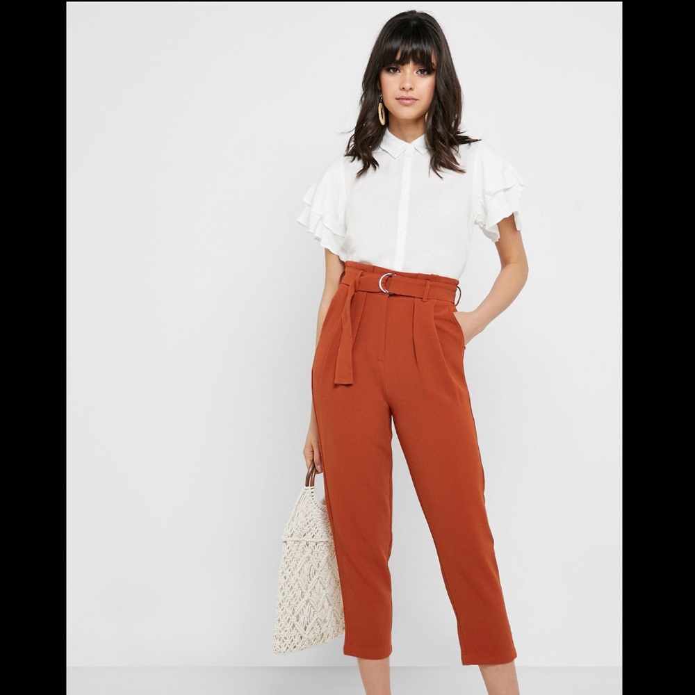 F21 Paper Bag Pants